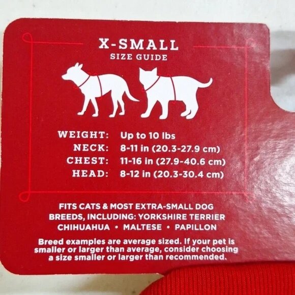 NWT Buffalo Check Matching Family Dog / Cat Pajamas, Black/Red - Wondershop - Picture 4 of 8